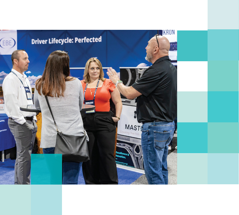 Supply chain professionals connecting at IANA Intermodal EXPO